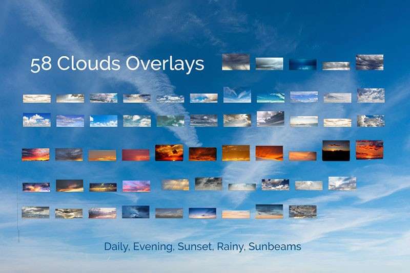 317张各种天空背景图片素材合集 图片素材 sucaiwan.com