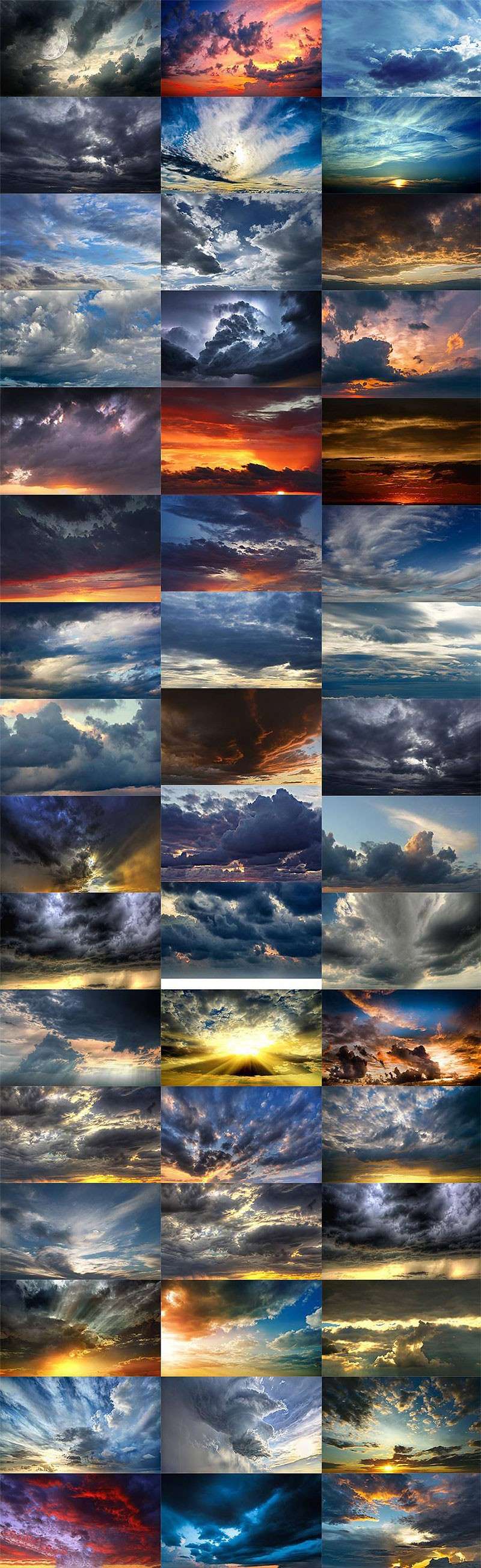 54张超好看的天空背景图片素材JPG 图片素材 sucaiwan.com