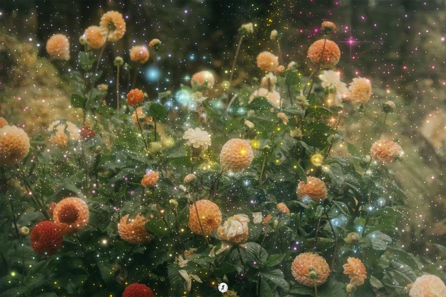 PNG素材-彩色星空美景星星背景图片叠加PNG素材 图片素材 sucaiwan.com