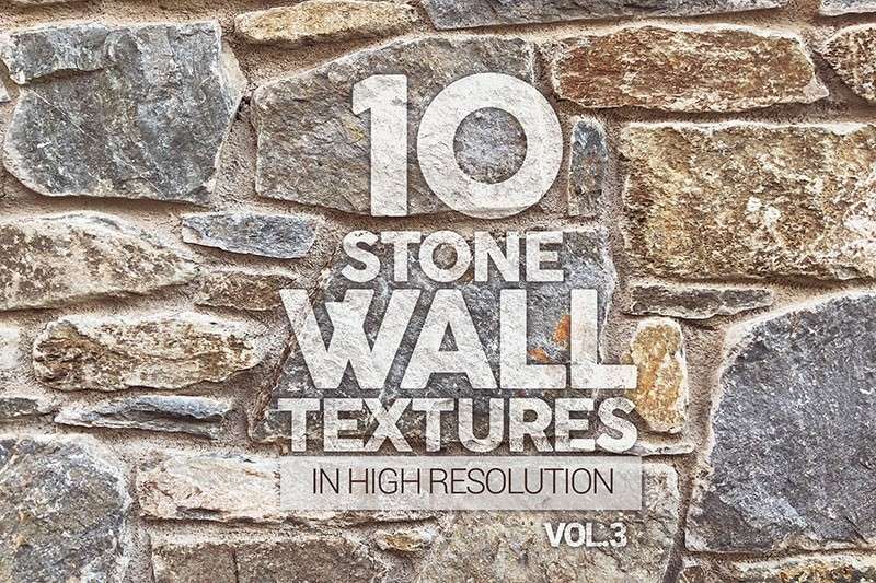 10张真实石墙纹理背景图，JPG格式 图片素材 sucaiwan.com