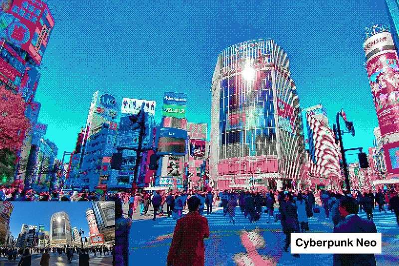 像素艺术风格PS动作 插件预设 sucaiwan.com