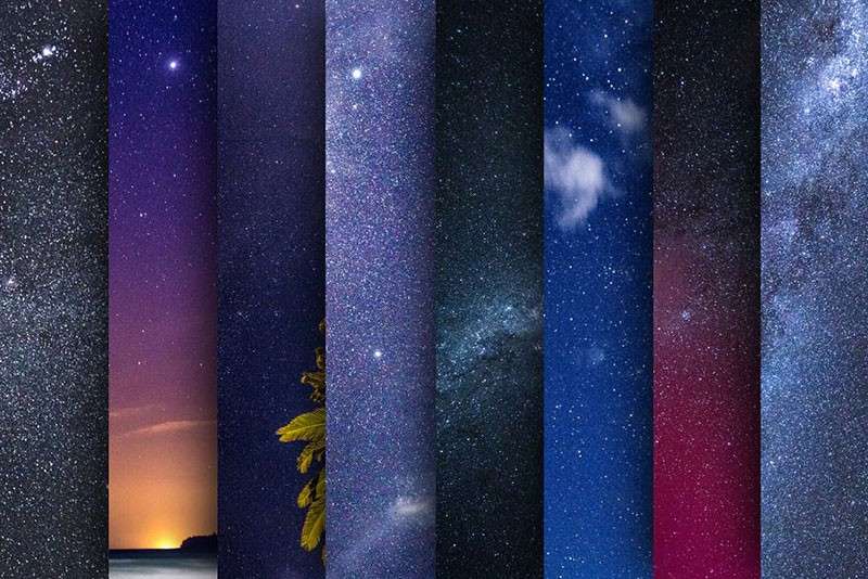 20张夜空星空背景图素材JPG 图片素材 sucaiwan.com