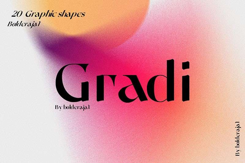 45张弥散光渐变背景图形素材JPG 图片素材 sucaiwan.com