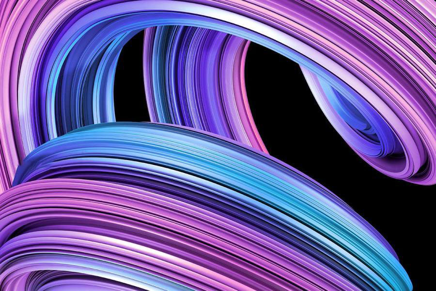 背景素材-3D液态科技动感抽象纹理背景素材 图片素材 sucaiwan.com