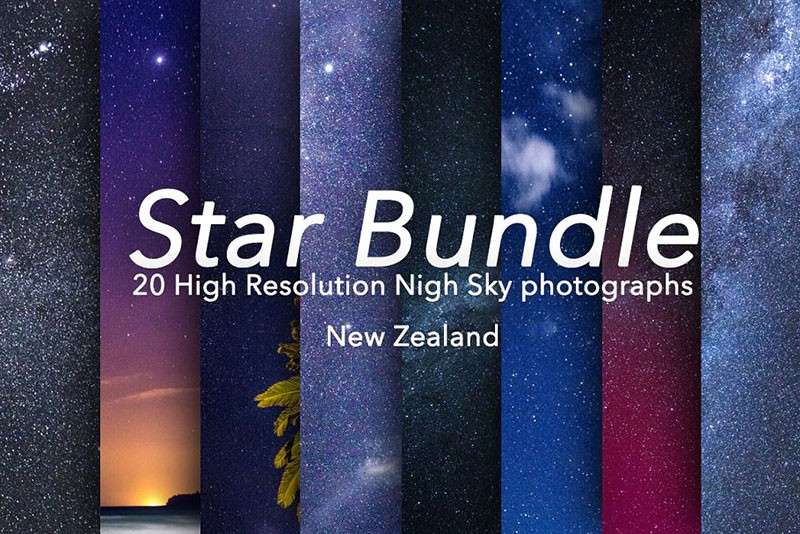 20张夜空星空背景图素材JPG 图片素材 sucaiwan.com