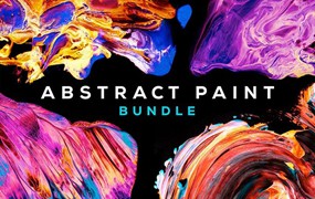 惊艳！5K高清液体油漆颜料肌理图片素材JPG