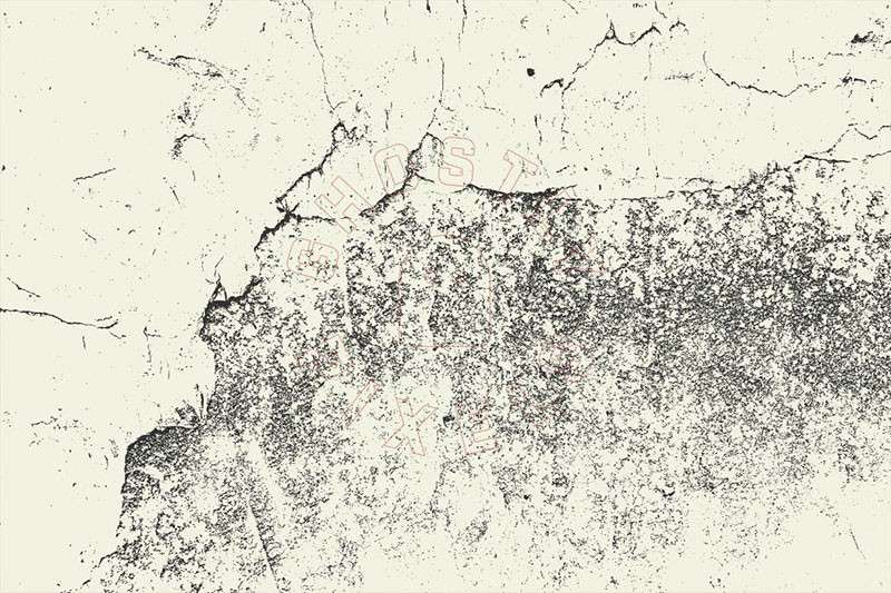 5张复古做旧墙壁裂纹背景素材，AI PNG格式 图片素材 sucaiwan.com