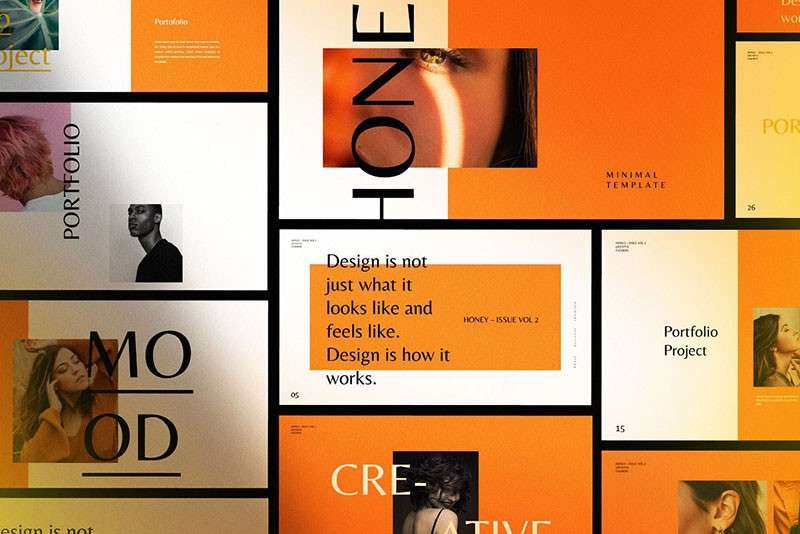 40套时尚配色排版的PPT+keynote幻灯片模板 样机素材 sucaiwan.com