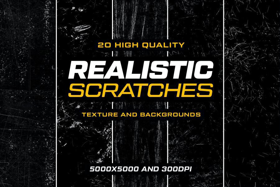 背景素材-20款划痕纹理叠加效果背景素材 图片素材 sucaiwan.com