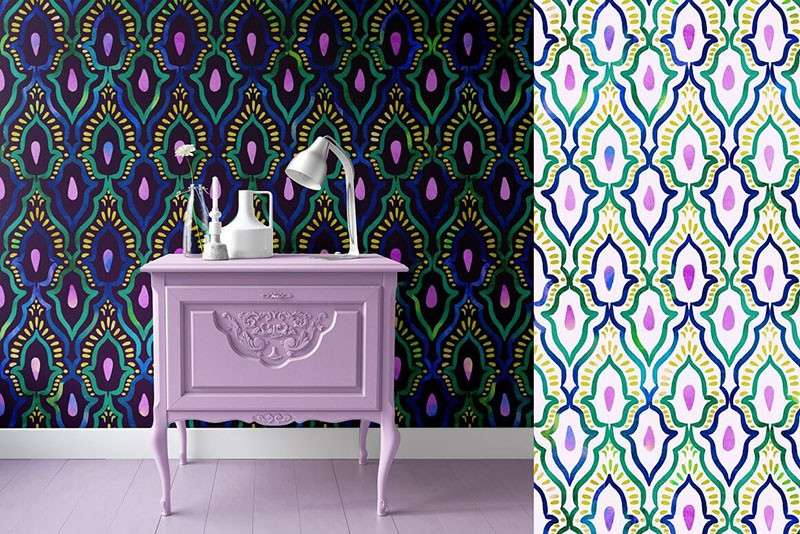 30个伊斯兰装饰无缝拼接图案，PNG格式 图片素材 sucaiwan.com