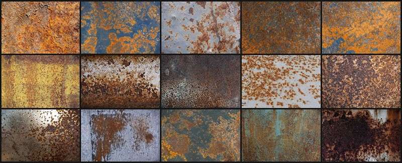 30张真实金属生锈纹理背景图JPG 图片素材 sucaiwan.com