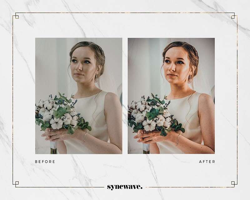 北欧ins婚纱照LR预设 插件预设 sucaiwan.com
