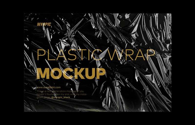 真实塑料包装展示模板，PSD格式 图片素材 sucaiwan.com