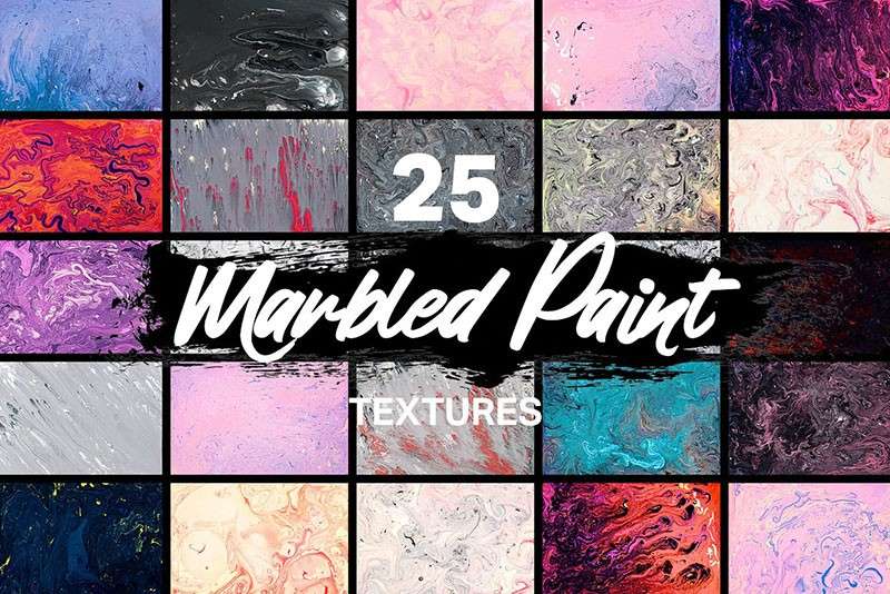 25种真实的大理石纹理背景图案素材JPG 图片素材 sucaiwan.com