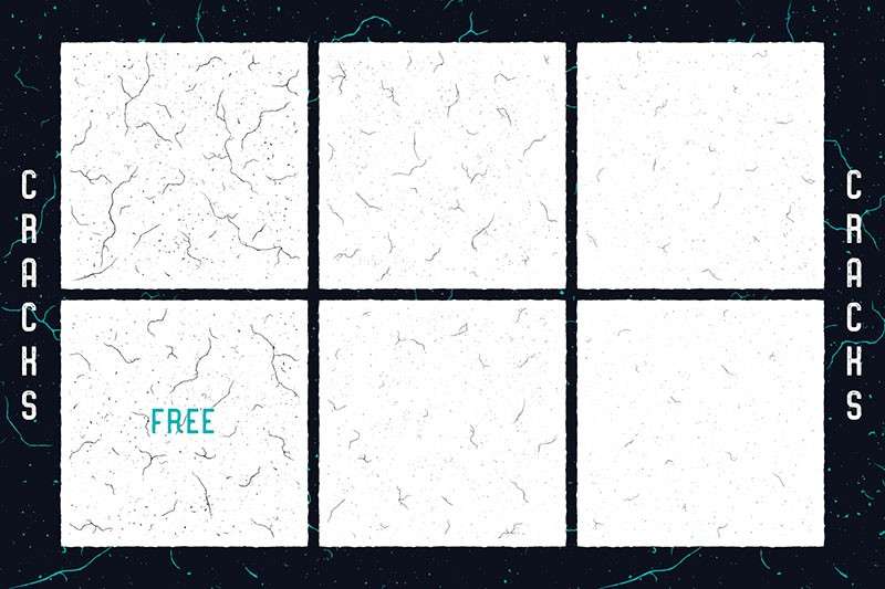 24种尘埃杂质无缝图案，AI PNG格式 图片素材 sucaiwan.com