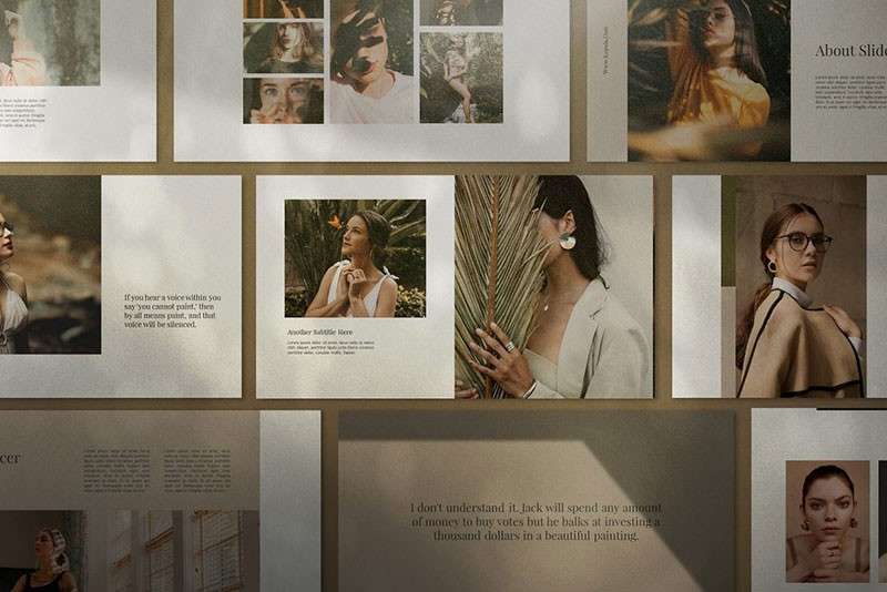 40套时尚配色排版的PPT+keynote幻灯片模板 样机素材 sucaiwan.com