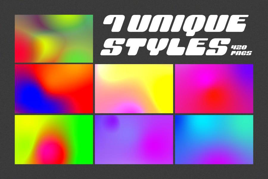 背景素材-420款彩色渐变颗粒感纹理背景图素材 图片素材 sucaiwan.com