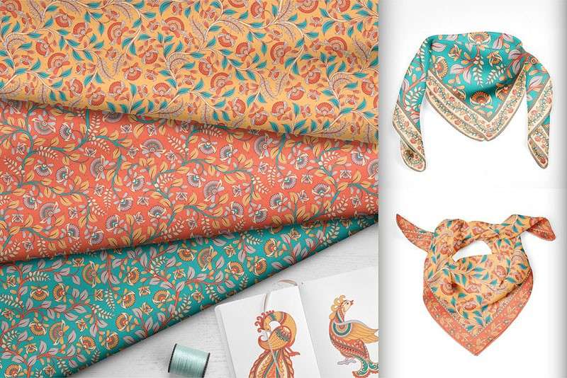 100+印度的传统服饰花纹图案，AI PNG格式 图片素材 sucaiwan.com