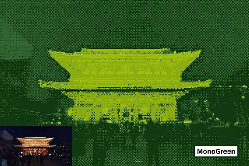 像素艺术风格PS动作 插件预设 sucaiwan.com