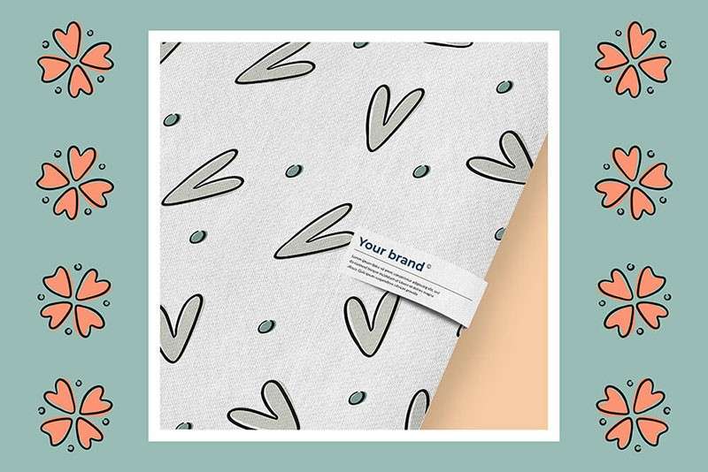 28个文艺花卉无缝图案，AI PNG格式 图片素材 sucaiwan.com