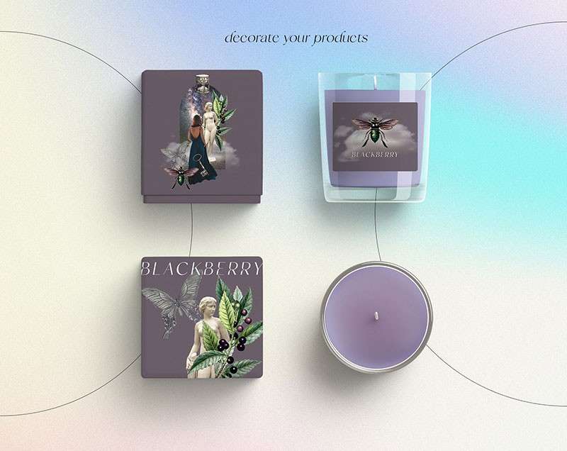 400+超现实梦幻拼贴手帐PNG免抠素材 图片素材 sucaiwan.com