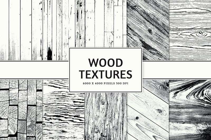 10张木纹图案叠加素材JPG PNG格式 图片素材 sucaiwan.com