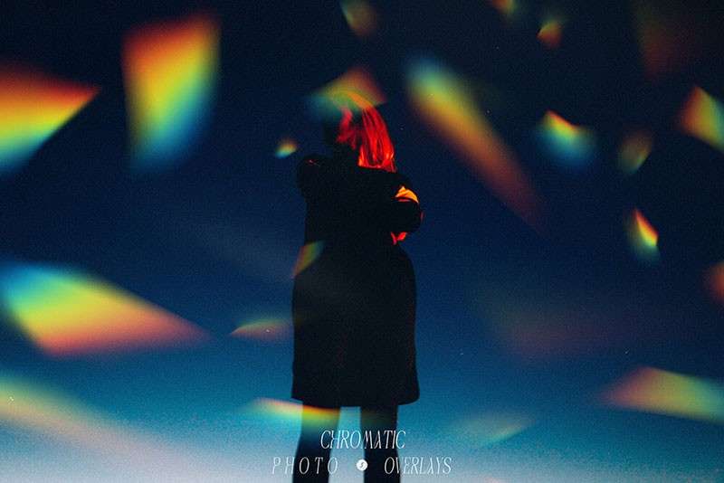 50张彩虹光影叠加图片素材PNG 图片素材 sucaiwan.com