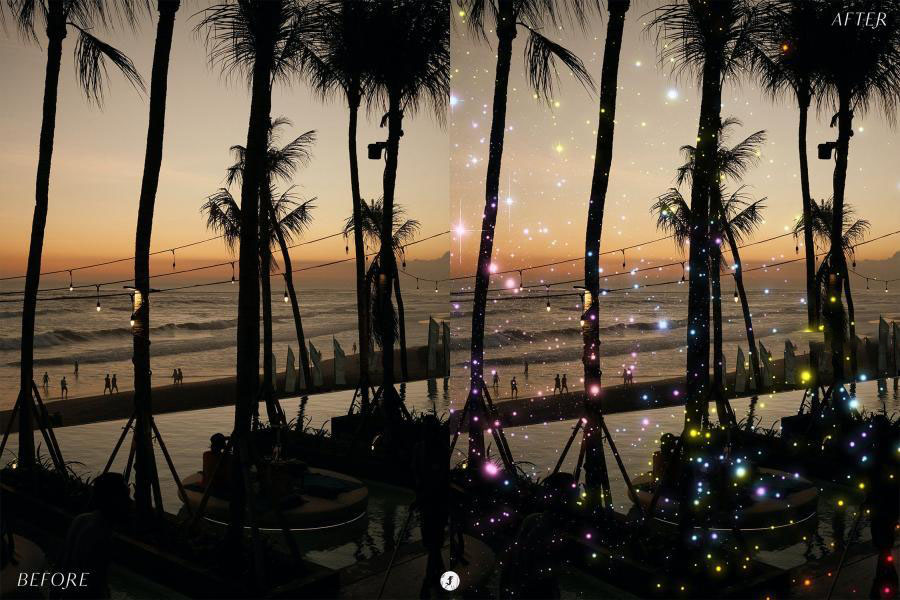 PNG素材-彩色星空美景星星背景图片叠加PNG素材 图片素材 sucaiwan.com