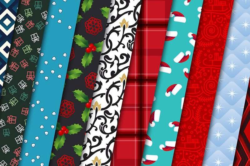 100张圣诞节矢量无缝图案,AI PAT格式 图片素材 第7张-素材湾丨精选海外优质设计素材资源 100张圣诞节矢量无缝图案,AI PAT格式 图片素材 sucaiwan.com