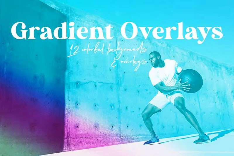 12张多彩抽象渐变背景PNG 图片素材 sucaiwan.com