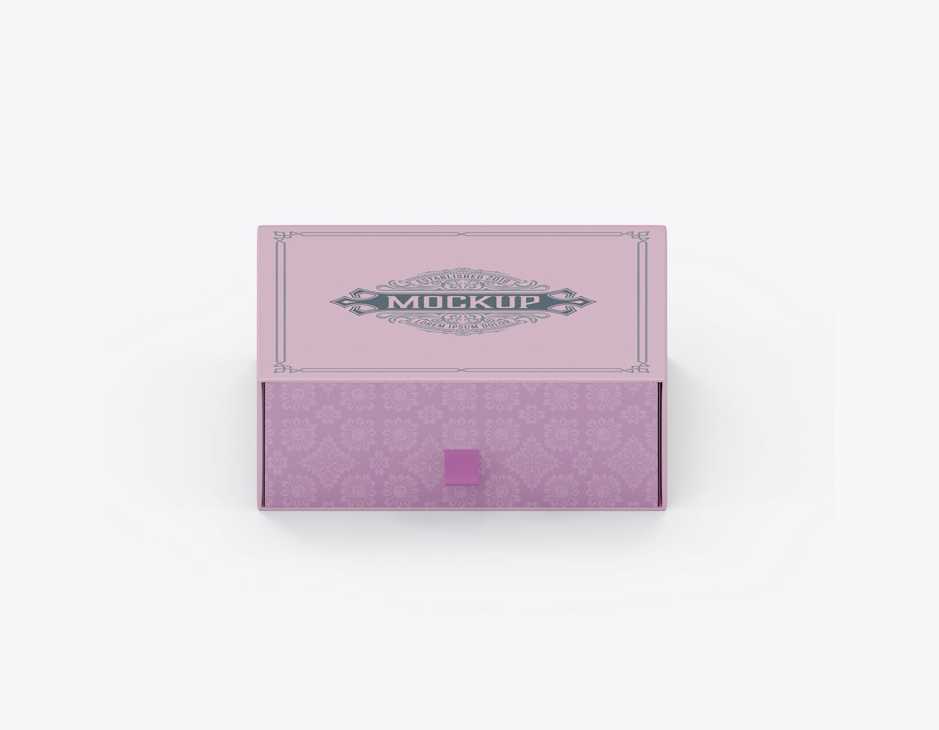 拖式纸盒包装设计样机 SlideBox Mockup 样机素材 sucaiwan.com
