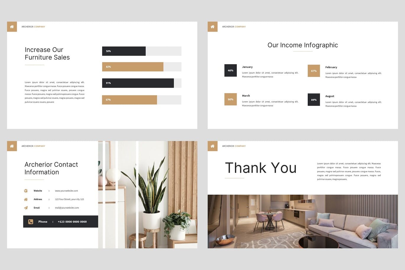 建筑与室内设计PPT幻灯片模板 Archerior – Interior Design Powerpoint Template 幻灯图表 第6张-素材湾丨精选海外优质设计素材资源 建筑与室内设计PPT幻灯片模板 Archerior – Interior Design Powerpoint Template 幻灯图表 sucaiwan.com