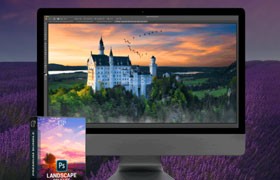 12套自然风景摄影Photoshop笔刷打包下载