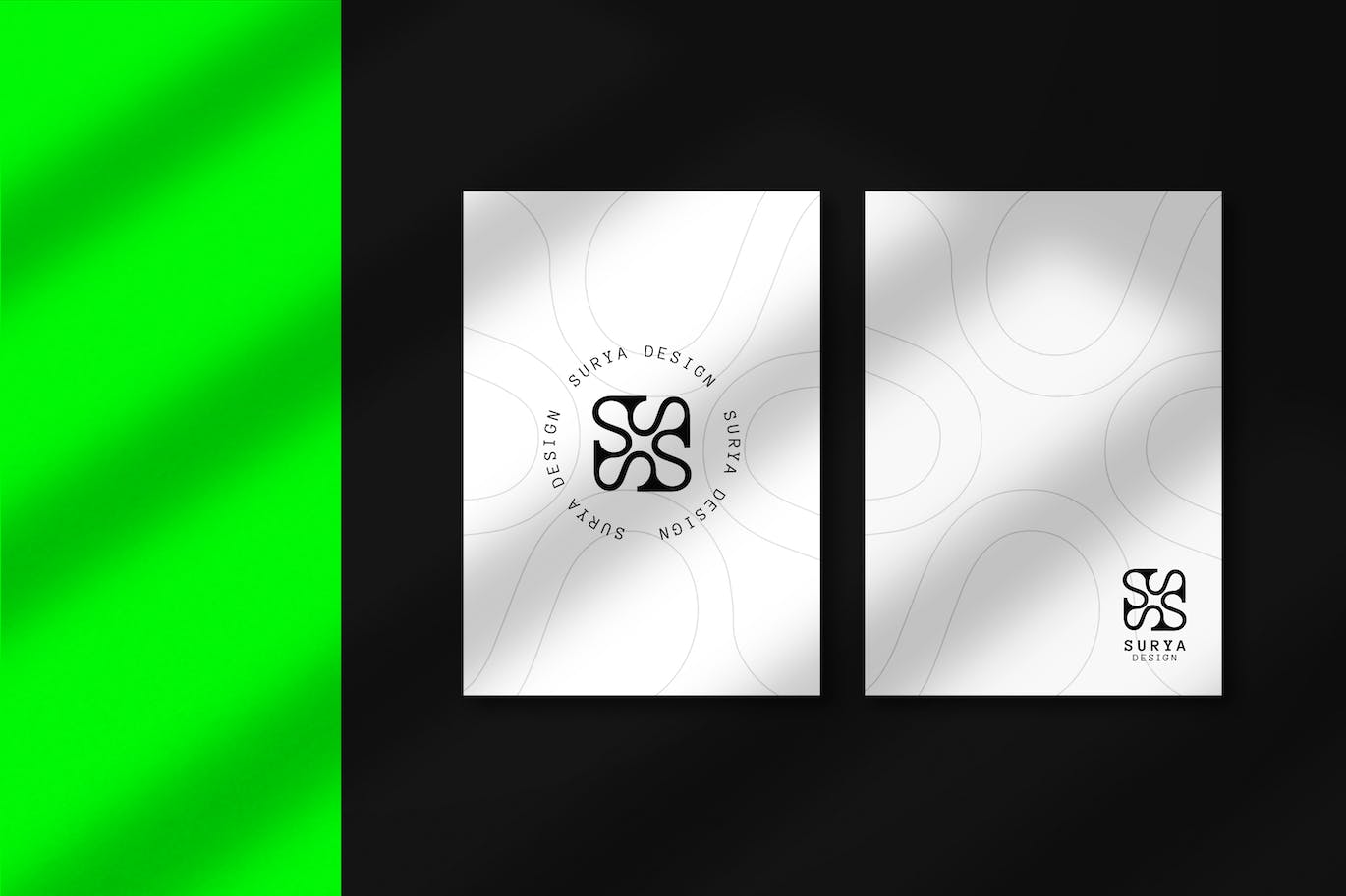 A4尺寸纸海报展示样机 A4 Paper Poster Mockup 样机素材 sucaiwan.com