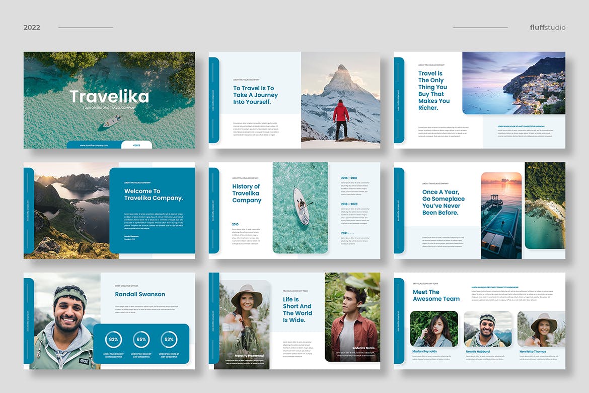 旅游运营商和旅行PPT模板下载 Travelika – Tour and Travel PowerPoint Template 幻灯图表 第2张-素材湾丨精选海外优质设计素材资源 旅游运营商和旅行PPT模板下载 Travelika – Tour and Travel PowerPoint Template 幻灯图表 sucaiwan.com