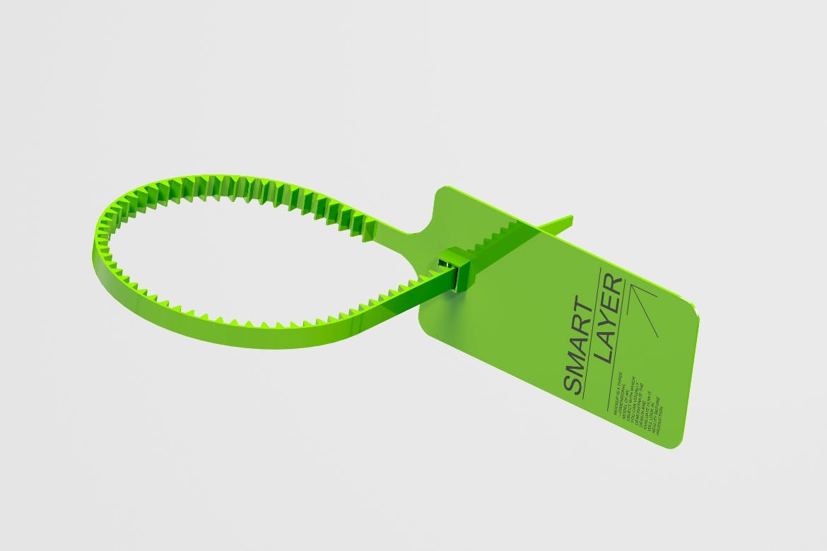 塑料标签设计样机集 Plastic Tag Mockup Set 样机素材 sucaiwan.com