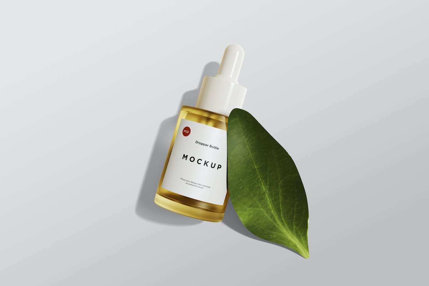 滴管瓶品牌包装设计样机 Dropper bottle mockup 样机素材 sucaiwan.com