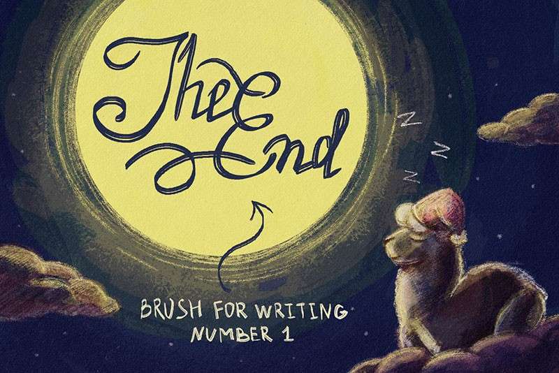 20个儿童画手绘彩铅PS笔刷 笔刷资源 sucaiwan.com