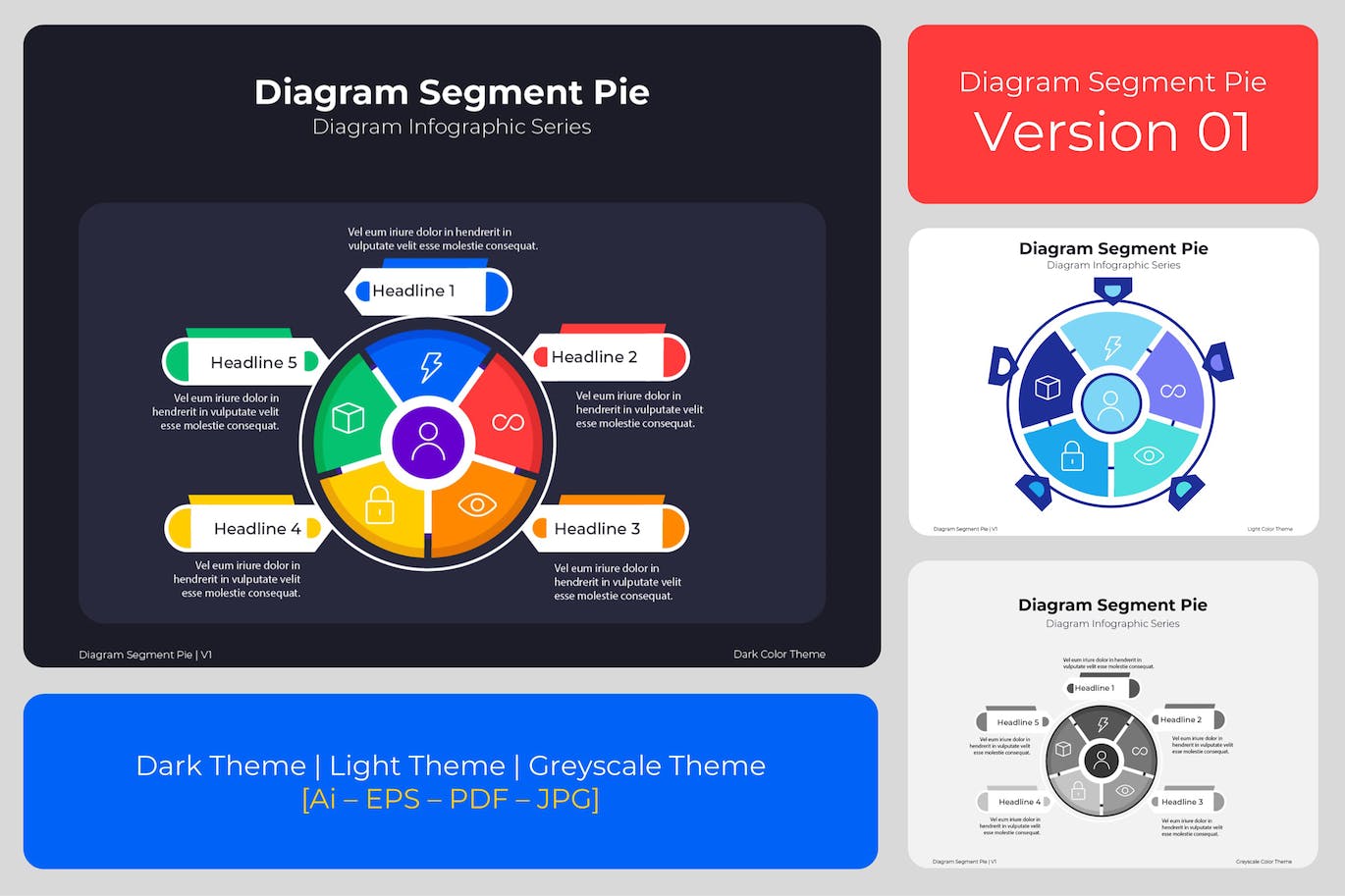 图标工具饼图图表矢量素材v1 Diagram Segmen Pie V1 APP UI sucaiwan.com