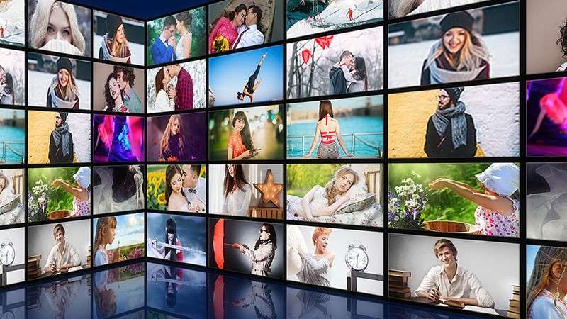 3D立体照片墙效果PS动作，附视频教程 插件预设 sucaiwan.com