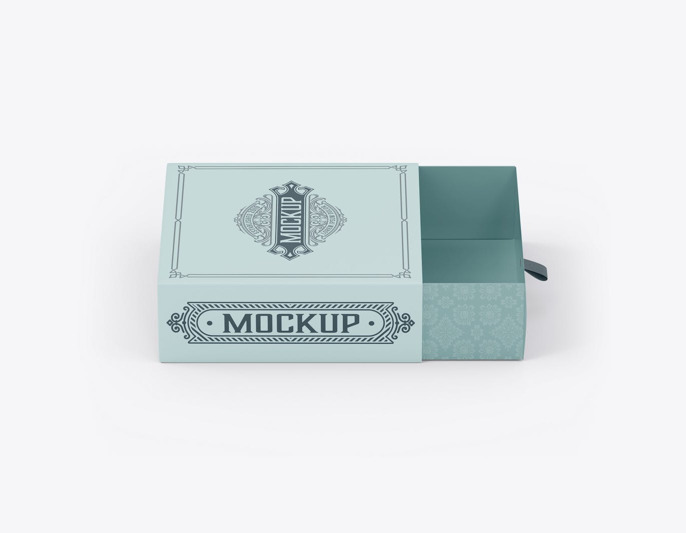 拖式纸盒包装设计样机 SlideBox Mockup 样机素材 sucaiwan.com