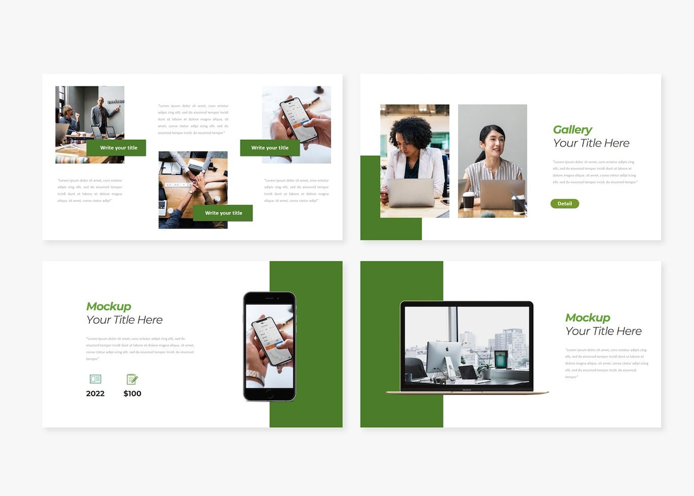 员工技能培训PPT幻灯片模板 Ervisio Business PowerPoint 幻灯图表 sucaiwan.com