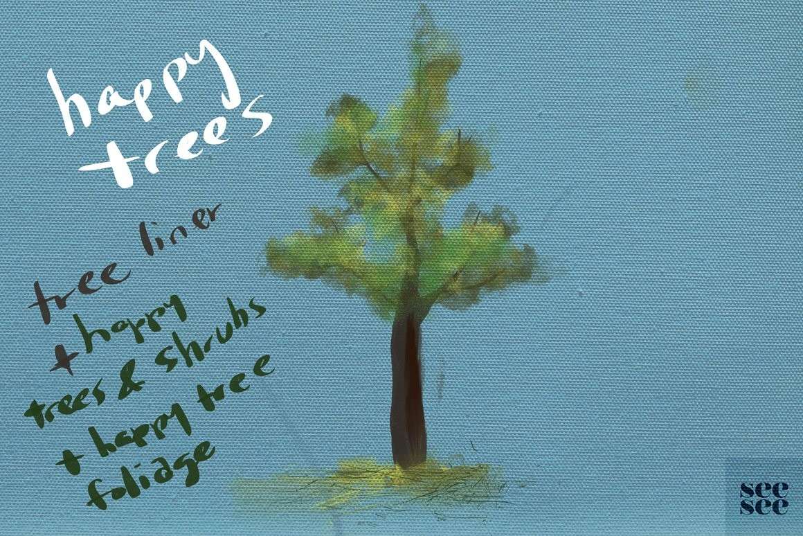 16支Procreate混合画笔工具 笔刷资源 sucaiwan.com