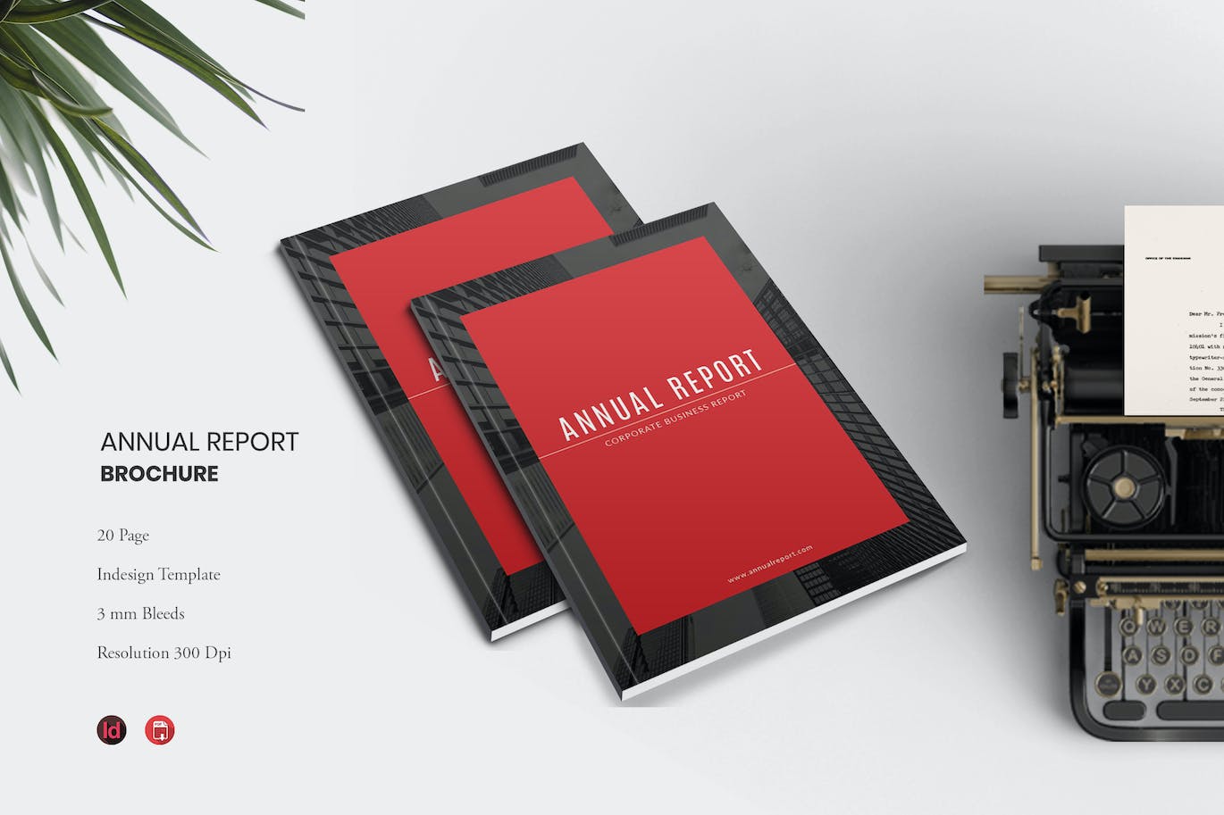 年度报告宣传册杂志模板 Annual Report 设计素材 sucaiwan.com