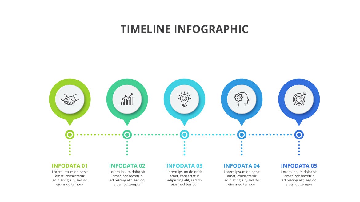 业务分析/地图信息图表元素集v5 Infographics Elements Set 05 幻灯图表 sucaiwan.com