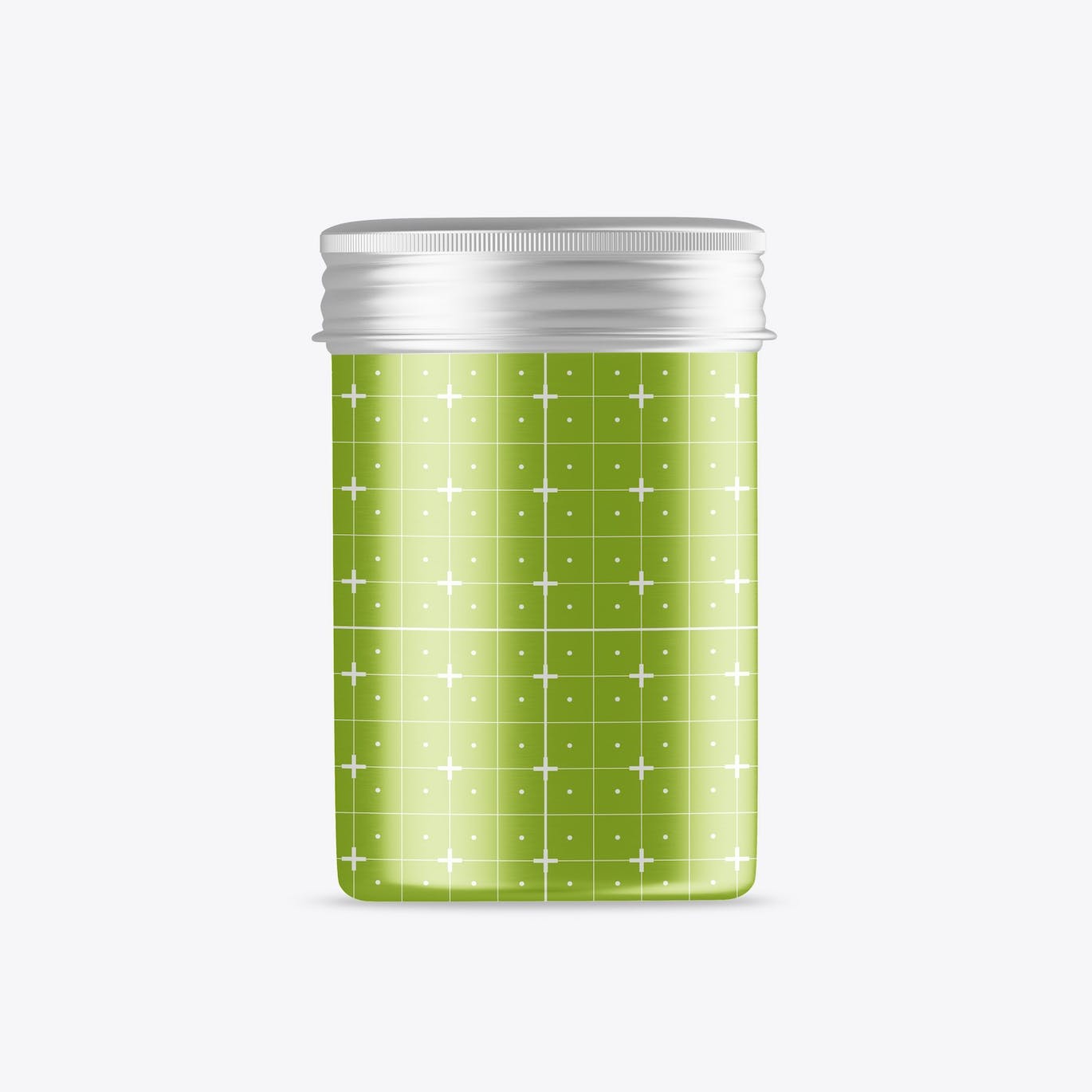 拧盖锡罐包装设计样机 Set Colored Tin Mockup 样机素材 sucaiwan.com