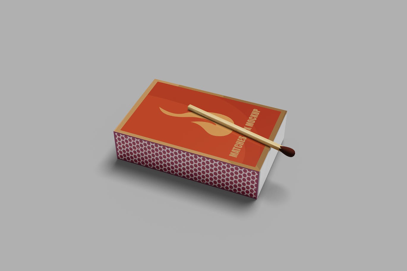 火柴盒纸盒设计样机 Matches Box Mockup 样机素材 sucaiwan.com