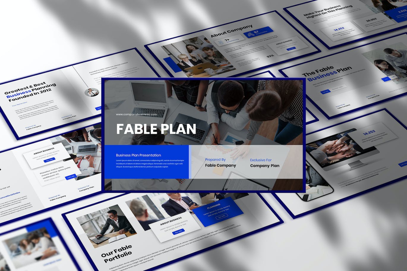 企业战略报告PPT创意模板 Fable – Business Presentation PowerPoint Template 幻灯图表 第1张-素材湾丨精选海外优质设计素材资源 企业战略报告PPT创意模板 Fable – Business Presentation PowerPoint Template 幻灯图表 sucaiwan.com