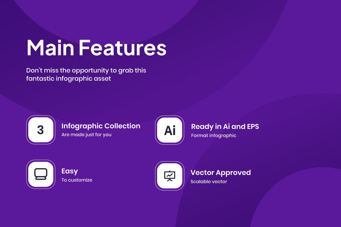六角形、齿轮和管状信息图表素材 Hexagonal, Gear, & Tube Infographic Asset APP UI sucaiwan.com
