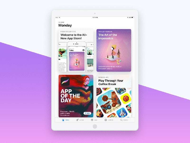 UI设计作品集排版样机PSD模板 样机素材 sucaiwan.com